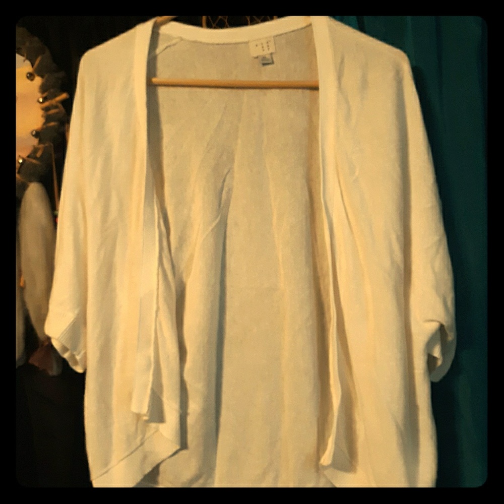 White dressy jacket
